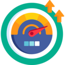 ui,interface,symbol,seo and web,arrows,miscellaneous,cogwheel,website,settings,window,optimization,up arrows,speed,optimize,web optimization,mileage